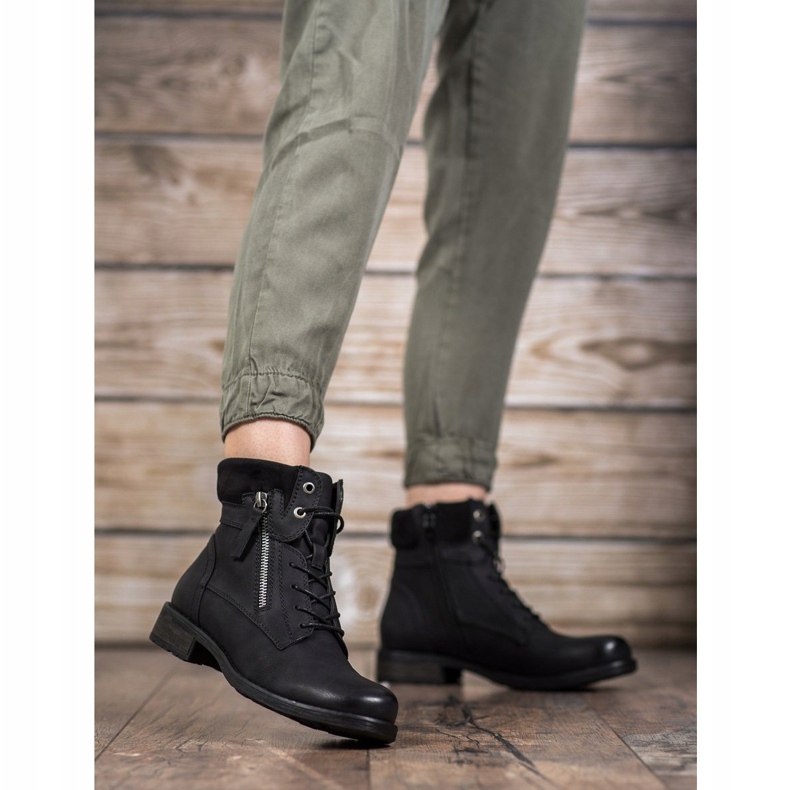 Goodin Černé boty černý 2