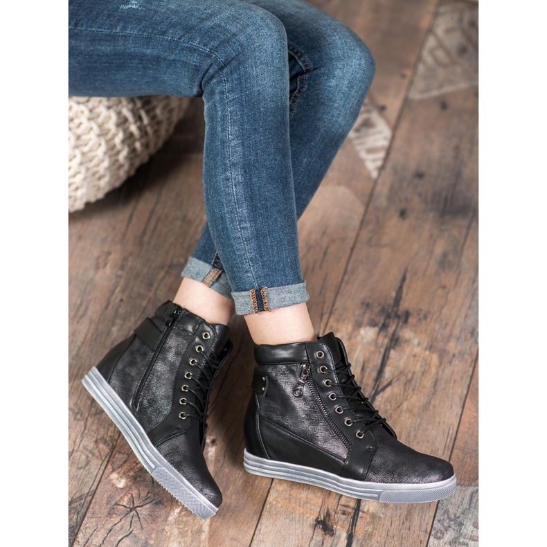 Sergio Leone Černé tenisky černá 1