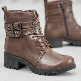 SHELOVET Přicházející dělníci hnědý 1