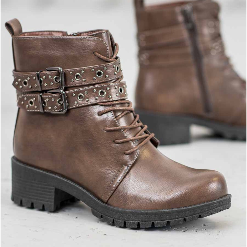 SHELOVET Přicházející dělníci hnědý 1