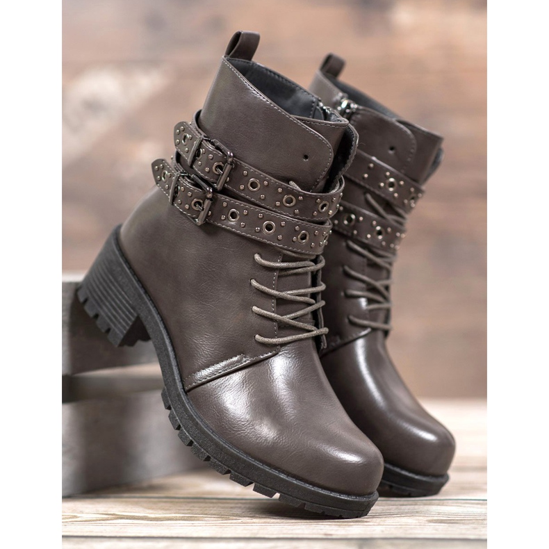 SHELOVET Přicházející dělníci šedá 1