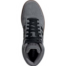 Boty Adidas Hoops 2.0 Mid M EE7367 šedá 1