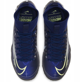 Kopačky Nike Mercurial Superfly 7 Academy Mds Tf Jr BQ5407 401 námořnická modř námořnická modř 1