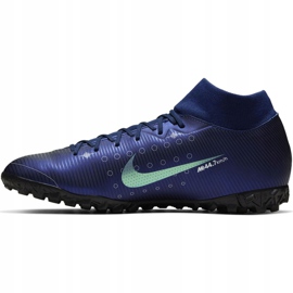 Kopačky Nike Mercurial Superfly 7 Academy Mds Tf M BQ5435 401 modrý námořnická modrá 2 Kopačky Nike Mercurial Superfly 7 Academy Mds Tf M BQ5435 401 modrý námořnická modrá 2