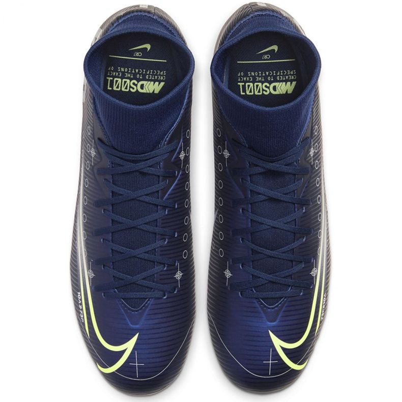 Kopačky Nike Mercurial Superfly 7 Academy Mds FG / MG M BQ5427 401 modrý modrý 1