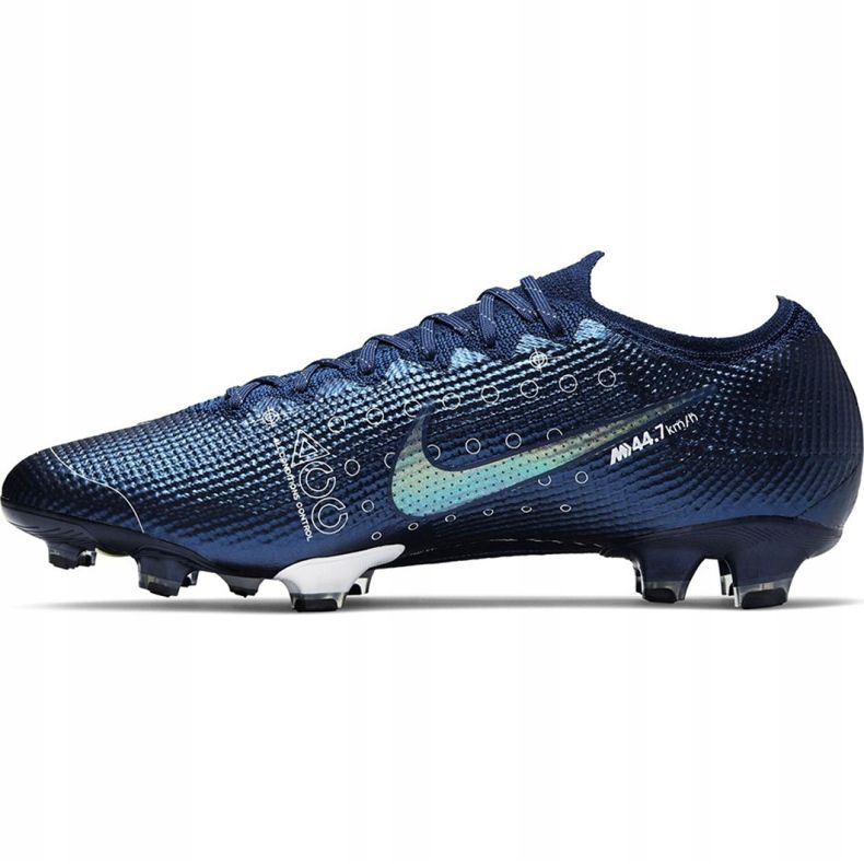 Kopačky Nike Mercurial Vapor 13 Elite Mds Fg M CJ1295 401 námořnická modř modrý 2