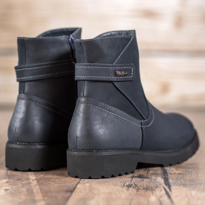 Sergio Leone Pohodlné tmavě modré boty námořnická modrá vícebarevný 2