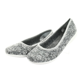 Plstěné pantofle Adanex 24213 sněhová vločka bílý šedá 3 Plstěné pantofle Adanex 24213 sněhová vločka bílý šedá 3