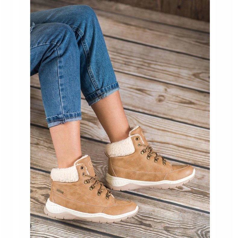 Arrigo Bello Teplé zimní boty béžový 2