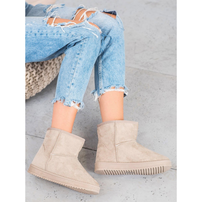 SDS Béžová Mukluki hnědý 2