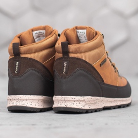 McKey Šněrovací boty s ovčí kůží hnědý 2