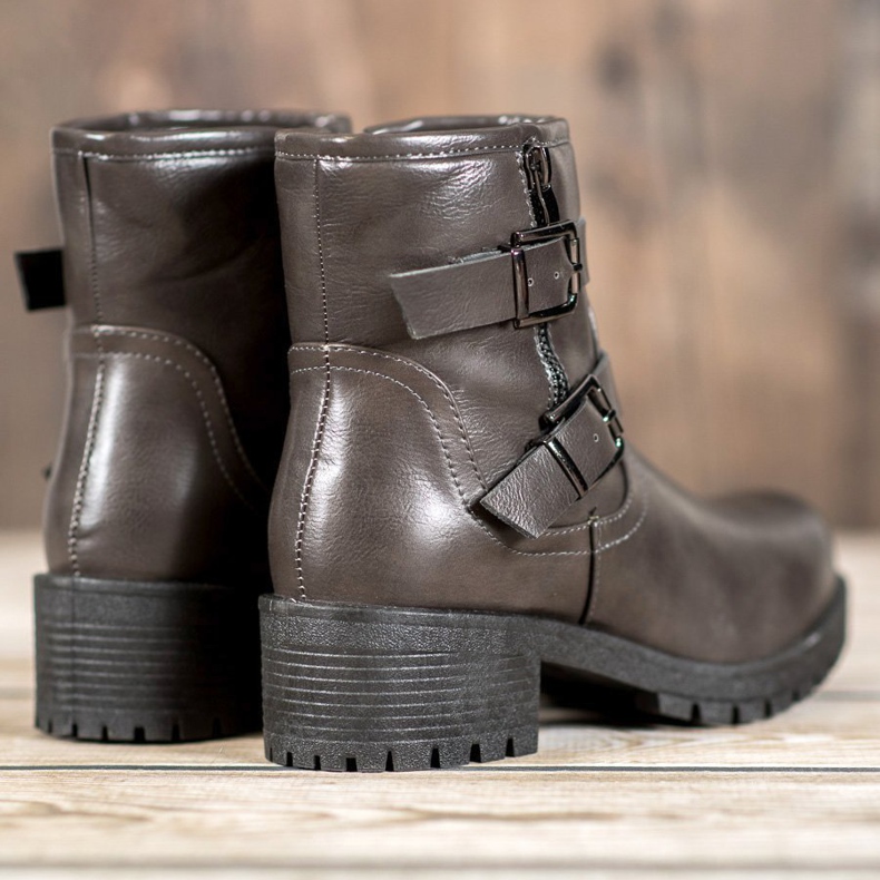 SHELOVET Klasičtí dělníci šedá 2