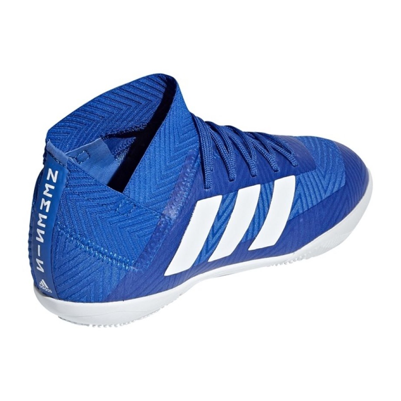Kopačky Adidas Nemeziz Tango 18.3 IN Jr DB2374 modrý modrý 2