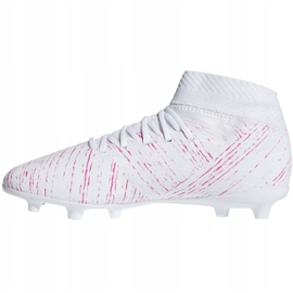 Kopačky Adidas Nemeziz 18.3 Fg Jr CM8506 vícebarevný bílý 2