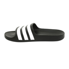 Pantofle Adidas Adilette Aqua K Jr F35556 bílý černý 2