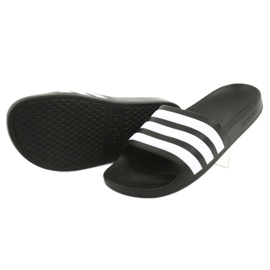 Pantofle Adidas Adilette Aqua K Jr F35556 bílý černá 4