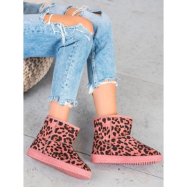 SDS Růžové Mukluki V puntících růžový 2