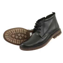 Pánské černé boty Moskała BR-1 černý 4