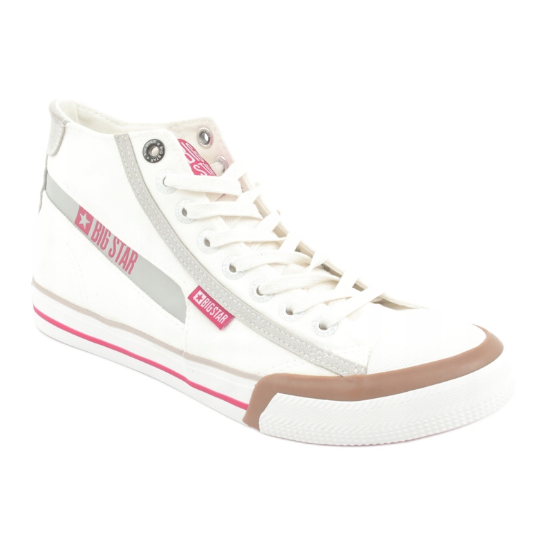 Pánské bílé tenisky Big Star 174080 bílý 1 Pánské bílé tenisky Big Star 174080 bílý 1