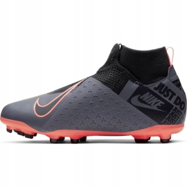 Kopačky Nike Phantom Vsn Academy Df FG / MG Jr AO3287 080 vícebarevný černý 2