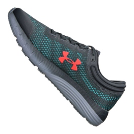 Běžecké boty Under Armour Charged Bandit 5 M 3021947-403 šedá zelená 1