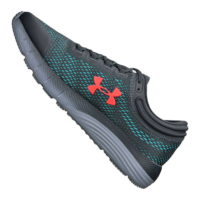 Běžecké boty Under Armour Charged Bandit 5 M 3021947-403 šedá zelená 1