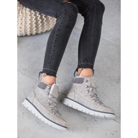 Goodin Trapery na platformě šedá 2