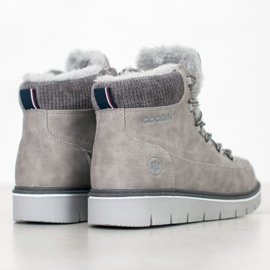 Goodin Trapery na platformě šedá 1