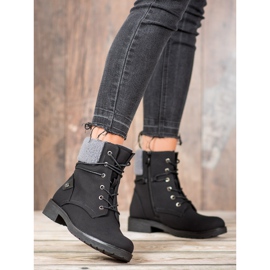 Kayla Lovci s ovčí kůží černý 1