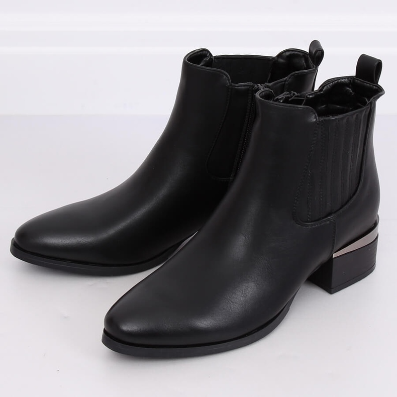 Dámské černé boty Chelsea 3303 Black černý 2