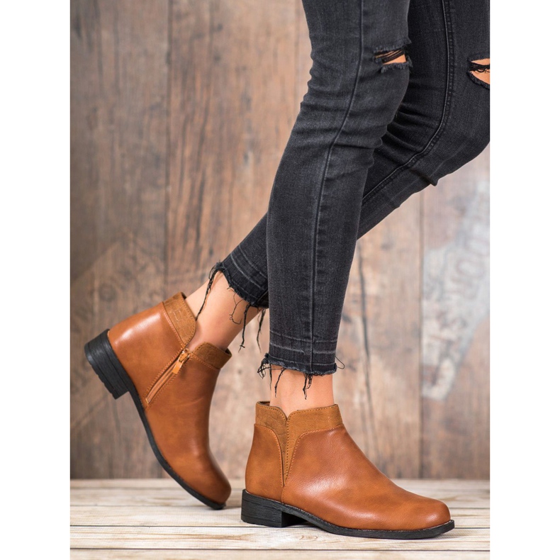 Small Swan Neformální velbloudí boty hnědý 1