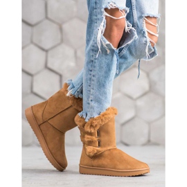 SHELOVET Teplé sněhové boty hnědý 2 SHELOVET Teplé sněhové boty hnědý 2