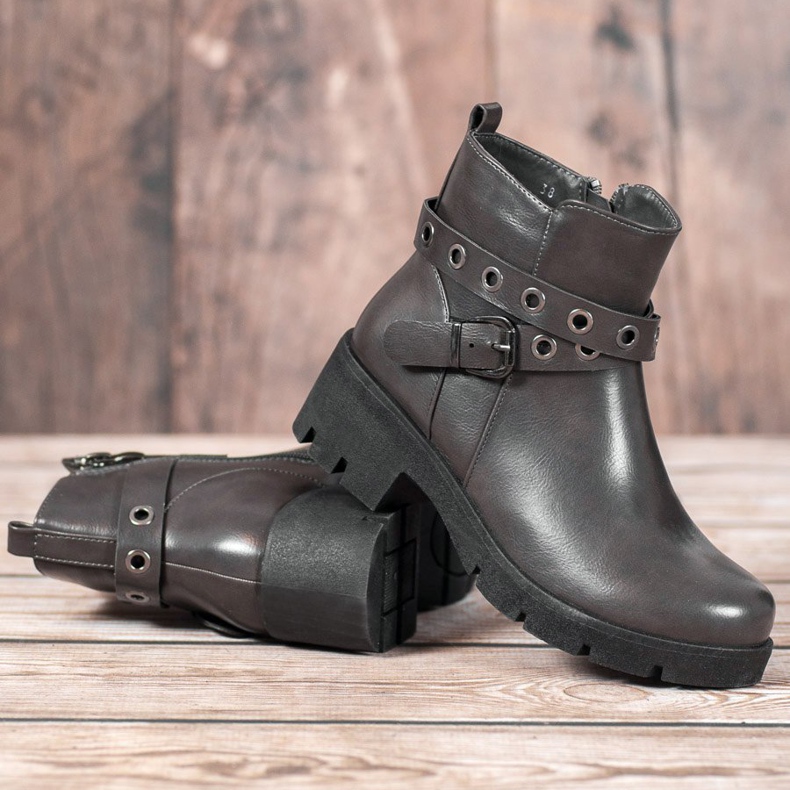 SHELOVET Šedí dělníci šedá 1