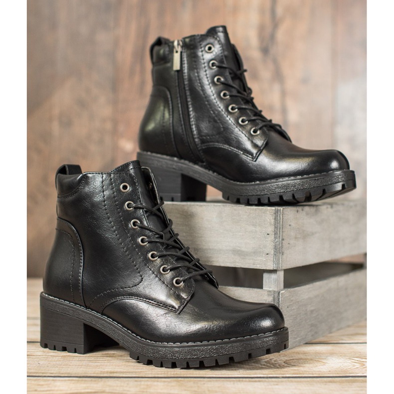 Filippo Trapery na platformě černá 2