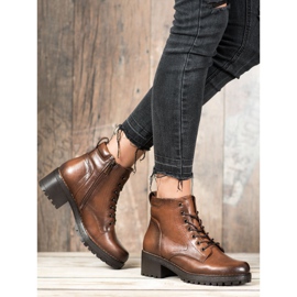 Filippo Trapery na platformě hnědý 2