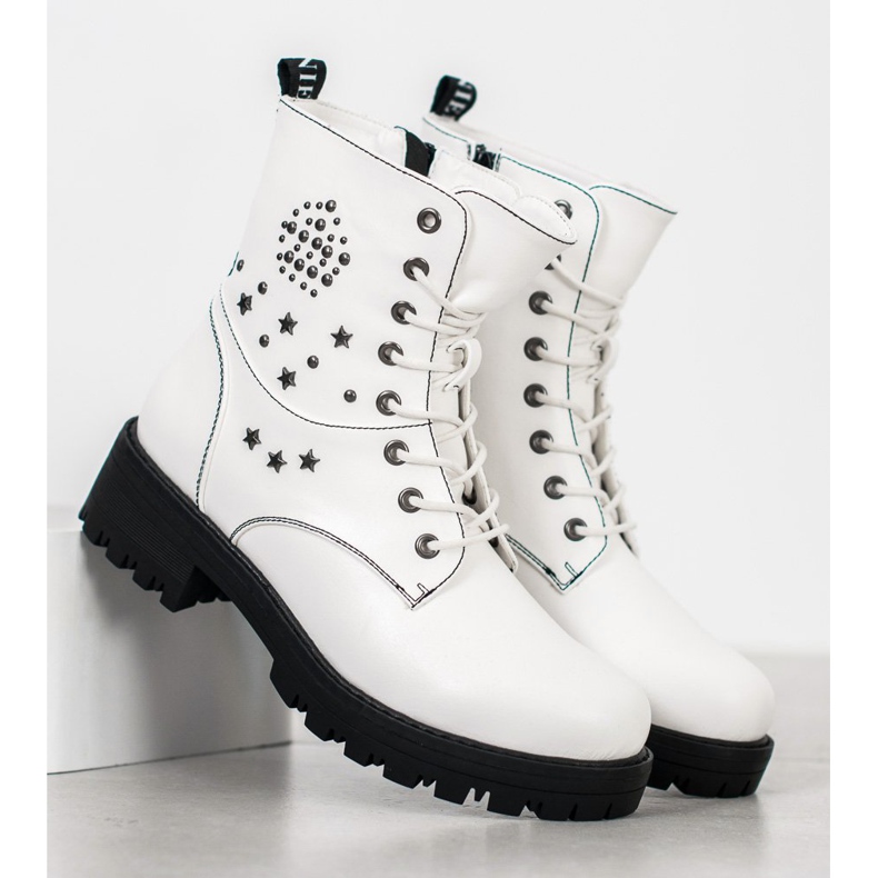 Goodin Bílí lovci s hvězdami bílý 1