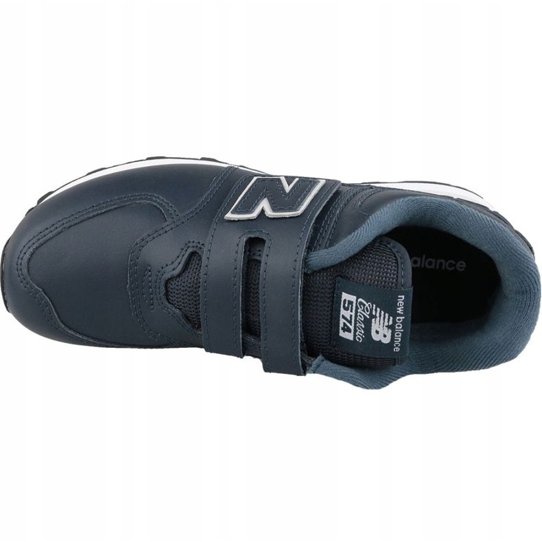 Tmavě modré boty New Balance YV574ERV Jr námořnická modrá 1
