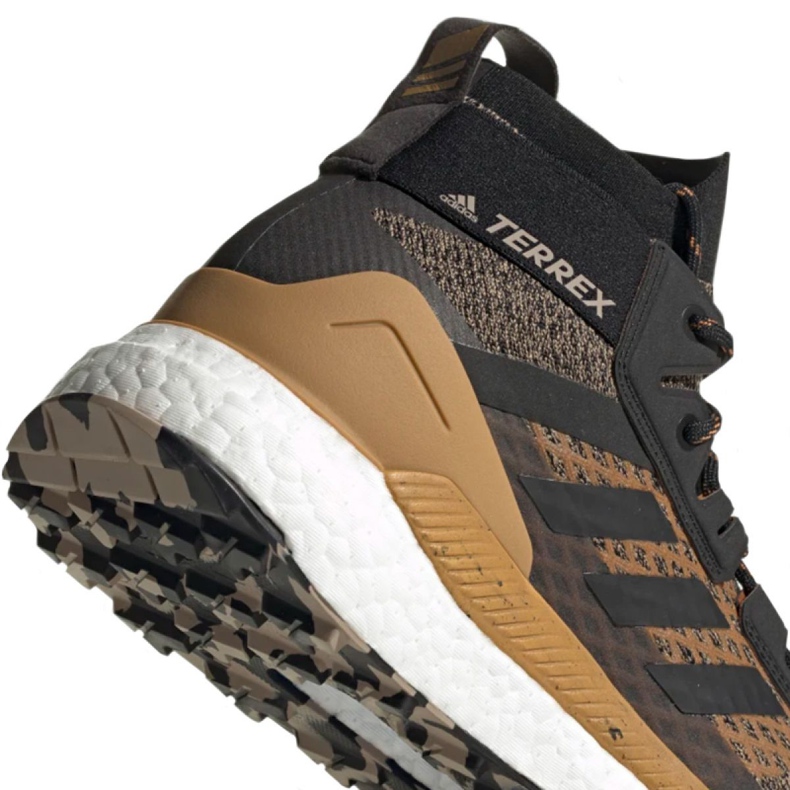 Boty Adidas Terrex Free Hiker M EF1307 hnědý černý vícebarevný 1