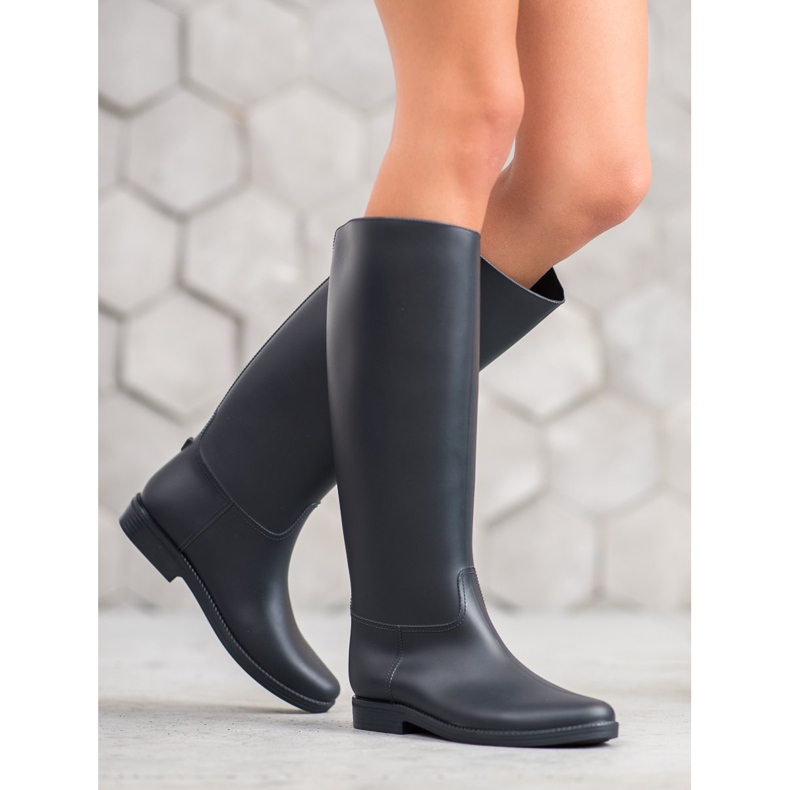 SHELOVET Tmavě modré galoše námořnická modrá 1