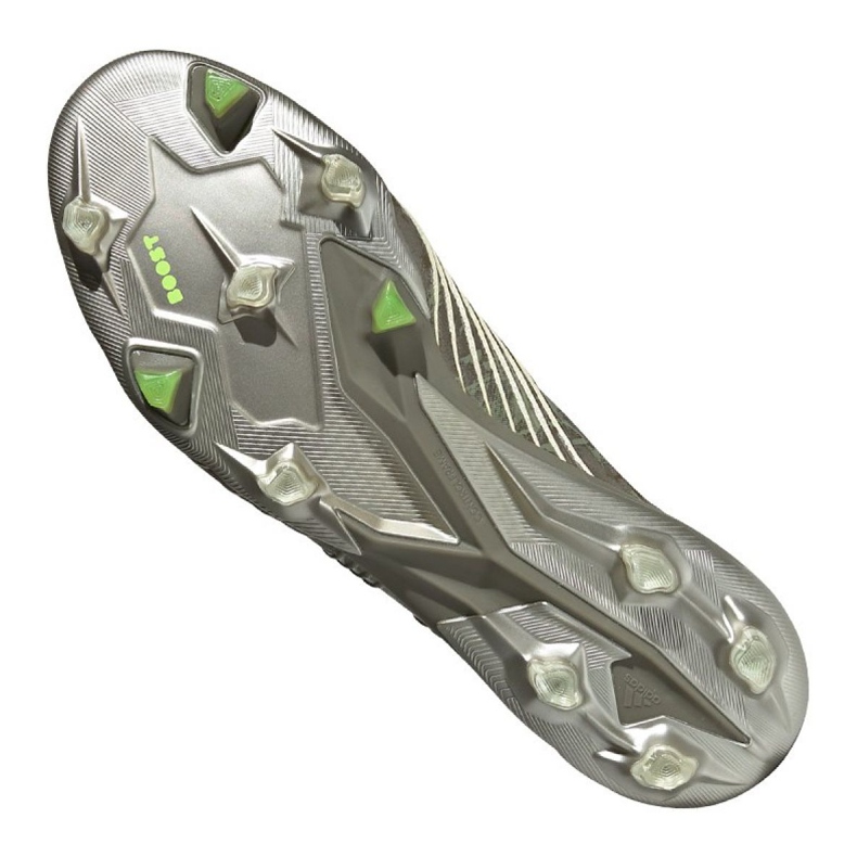 Kopačky Adidas Predator 19+ Fg M EF8204 šedá šedá 2 Kopačky Adidas Predator 19+ Fg M EF8204 šedá šedá 2