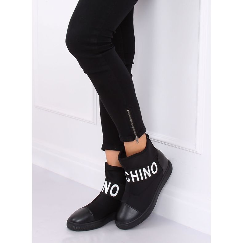 Černé neoprenové boty XY-38 Black černá 1 Černé neoprenové boty XY-38 Black černá 1