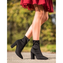 RTX WALK Textilní nazouvací boty černý 1