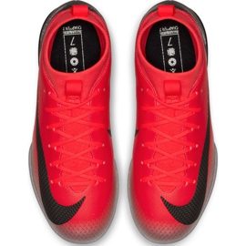Kopačky Nike Mercurial Superfly X 6 Academy Gs CR7 Ic Jr AJ3110 600 vícebarevný červené 1