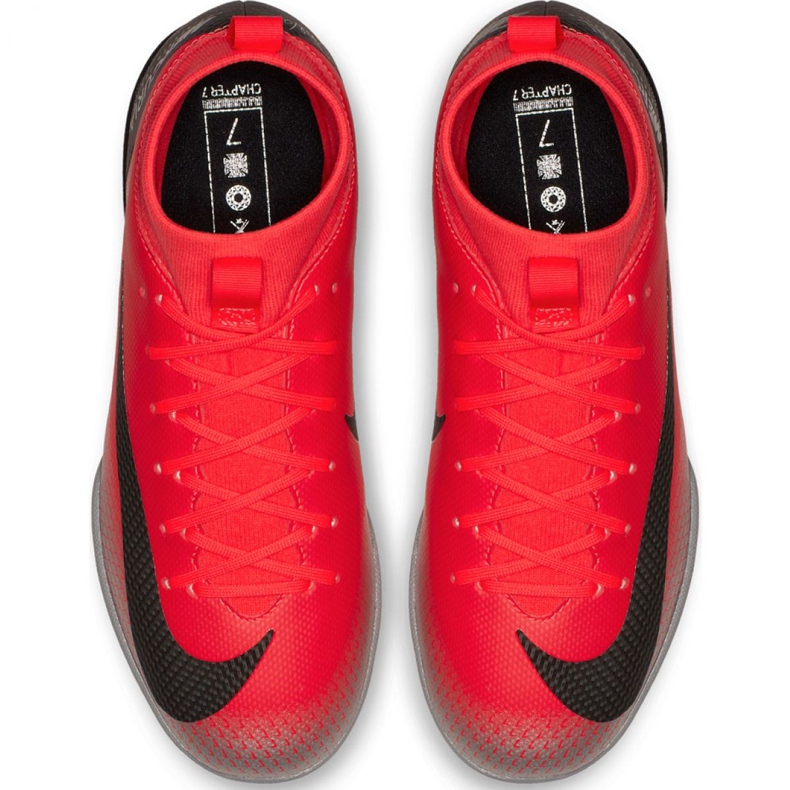Kopačky Nike Mercurial Superfly X 6 Academy Gs CR7 Ic Jr AJ3110 600 vícebarevný červený 1