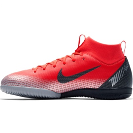 Kopačky Nike Mercurial Superfly X 6 Academy Gs CR7 Ic Jr AJ3110 600 vícebarevný červený 2