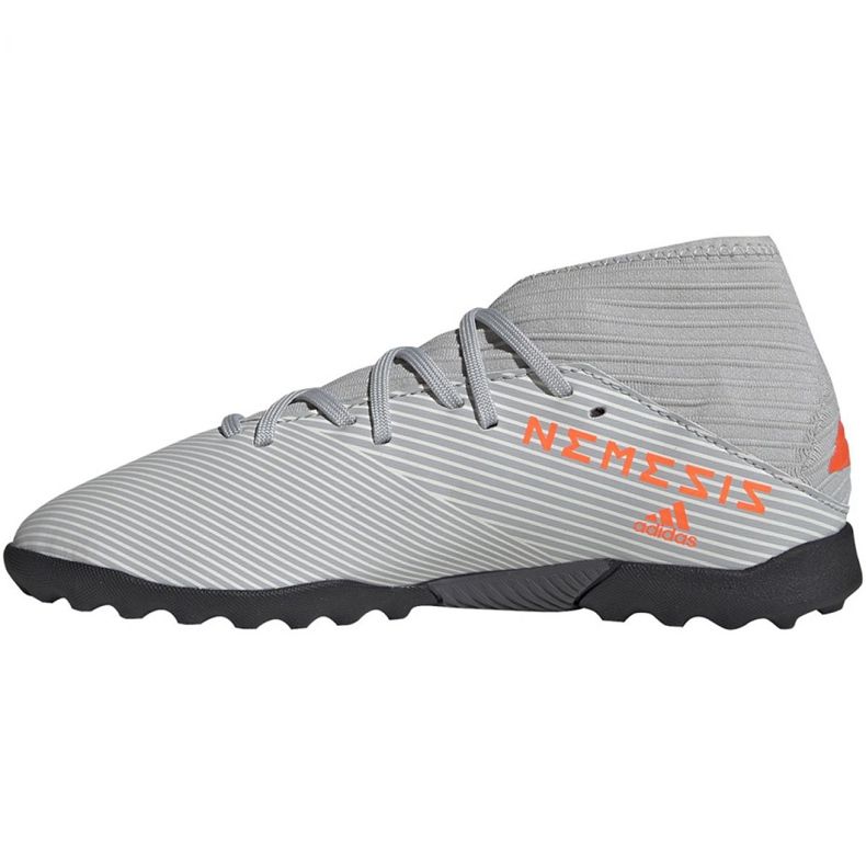Kopačky Adidas Nemeziz 19.3 Tf Jr EF8303 vícebarevný šedá 2