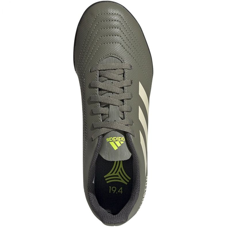 Kopačky Adidas Predator 19.4 Tf Jr EF8222 vícebarevný zelený 1