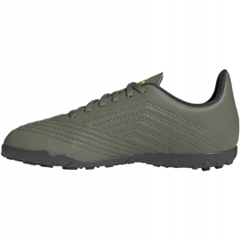 Kopačky Adidas Predator 19.4 Tf Jr EF8222 vícebarevný zelený 2