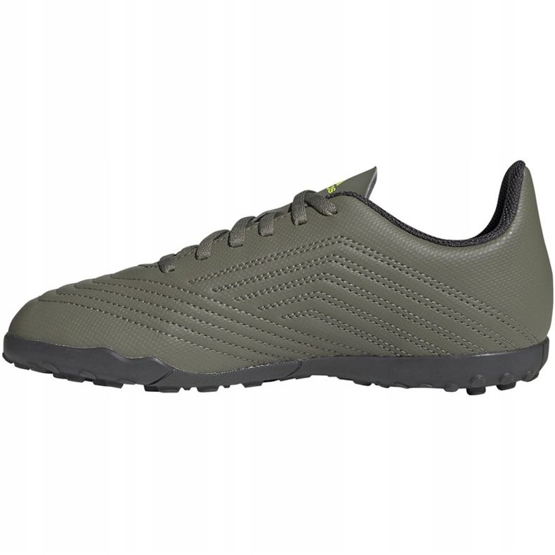 Kopačky Adidas Predator 19.4 Tf Jr EF8222 vícebarevný zelená 2
