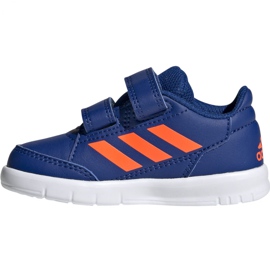 Boty Adidas AltaSport Cf I Jr G27108 modrý 1 Boty Adidas AltaSport Cf I Jr G27108 modrý 1